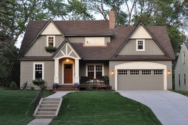 traditional exterior house plan 