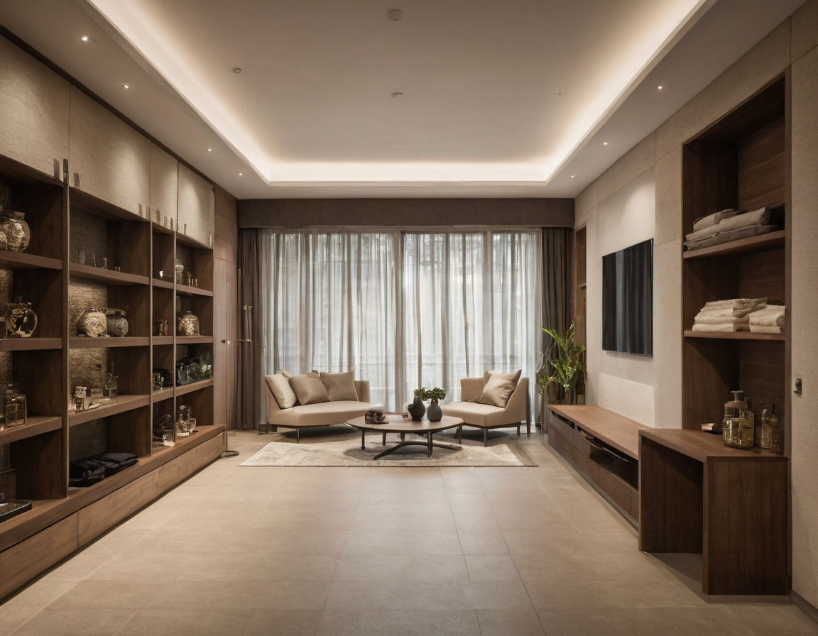 Procurement markups, logistics and VAT must be shown outside the base product price shown in a luxury residential interior